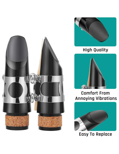 Cojines para Boquillas de Saxofón y Clarinete Focusound 0.3mm