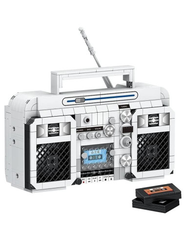 Set de Construcción Uvini Radio 645 Piezas para Adultos