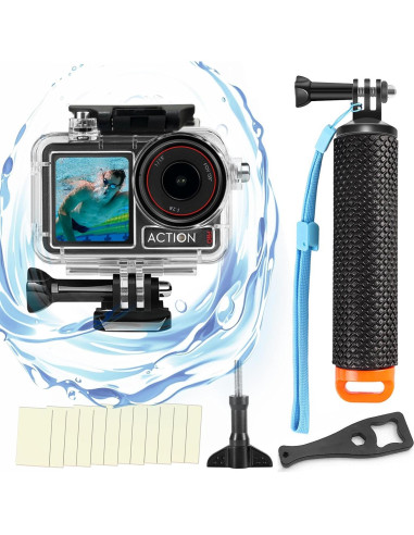 Funda Impermeable Submarina BO&DQQ para DJI Osmo Action 5 Pro/4/3, 50m