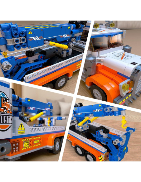 Set de Construcción QLT 781 Piezas Camión Grúa Technik Set de Construcción QLT 781 Piezas Camión Grúa Technik