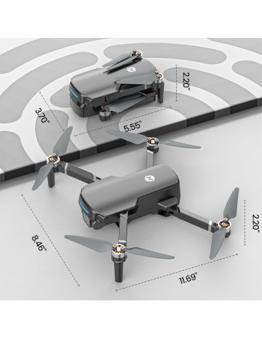 Drone GPS Holy Stone HS360S 4K UHD, 250g, Control Remoto