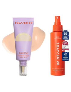 Protector Solar Tinte SPF 30 Tower 28 + Spray Facial SOS 118ml