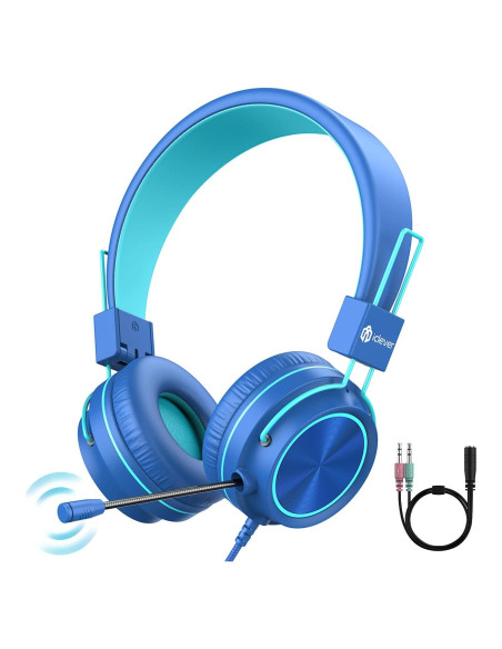 Auriculares iClever HS21 para Niños con Micrófono 94 dB Auriculares iClever HS21 para Niños con Micrófono 94 dB
