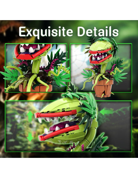 Conjunto de Bloques de Construcción Audrey II 327 Piezas Conjunto de Bloques de Construcción Audrey II 327 Piezas