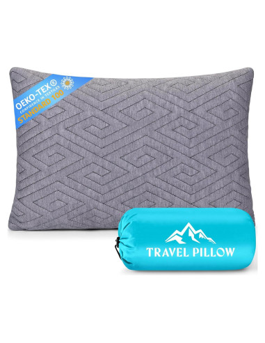 Almohada de Viaje 1 MIDDLE ONE con Espuma Memoria 39x30 cm