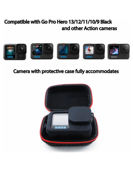 Funda de transporte PCTC para cámaras de acción GoPro y más Funda de transporte PCTC para cámaras de acción GoPro y más