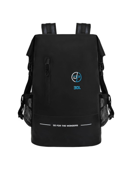 Mochila Impermeable UPWELL 30L Negra para Viajes y Camping Mochila Impermeable UPWELL 30L Negra para Viajes y Camping