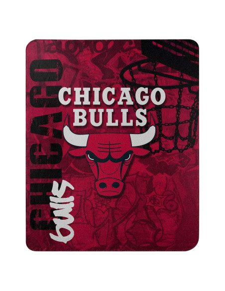 Manta Polar Unisex NBA Chicago Bulls 127x152 cm Manta Polar Unisex NBA Chicago Bulls 127x152 cm