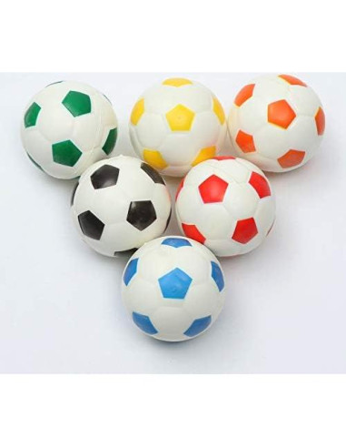 Pelotas de Estrés Akusety 12 Mini de Espuma 6.35 cm