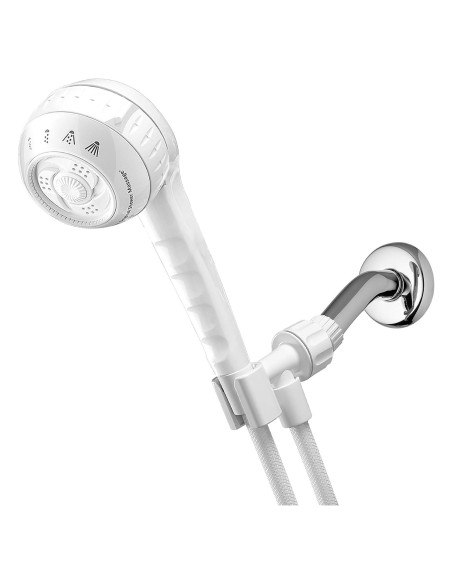 Cabezal de Ducha de Masaje Waterpik SM-451E 4 Modos Blanco Cabezal de Ducha de Masaje Waterpik SM-451E 4 Modos Blanco