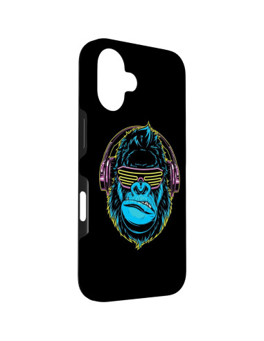 Funda Protectora para iPhone 16 Gorilla Música Niños