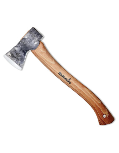 Hacha de Trekking Hultafors 375 mm con Funda de Cuero