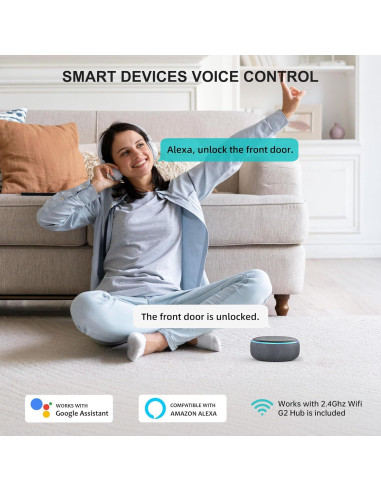 Cerradura Inteligente Hornbill M3 Wi-Fi con Huella Dactilar