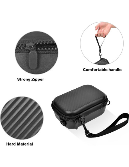 Funda para Cámara Digital Canon PowerShot G7X/SX740 - Negro Funda para Cámara Digital Canon PowerShot G7X/SX740 - Negro