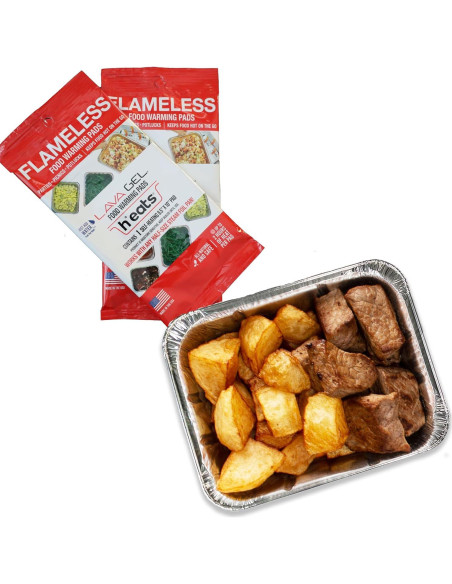 Almohadillas de Calentamiento de Comida LAVA GEL - Paquete de 2 Almohadillas de Calentamiento de Comida LAVA GEL - Paquete de 2