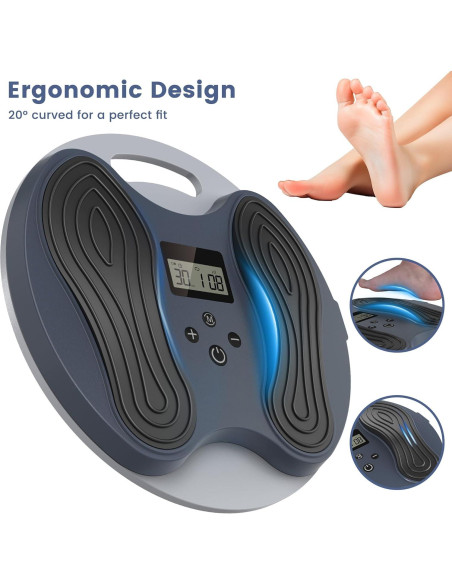 Estimulador de pies JOTYKUP EMS recargable para dolor y circulación Estimulador de pies JOTYKUP EMS recargable para dolor y circulación