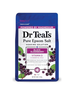 Baño de Sal de Epsom Dr Teal's con Aroma a Saúco 1.36 kg