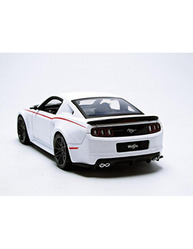 Maisto Ford Mustang Street Racer Blanco 1:24 Coche de Modelo