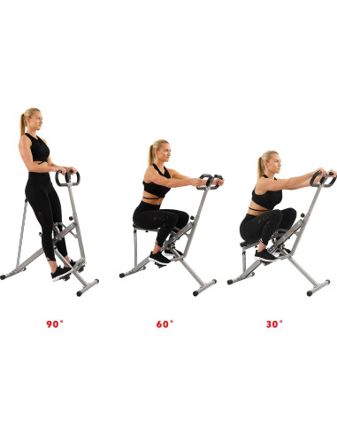 Entrenador de Sentadillas Row-N-Ride Sunny Health & Fitness