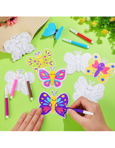 Kit de Manualidades de Mariposas Gemscream - 30 Piezas