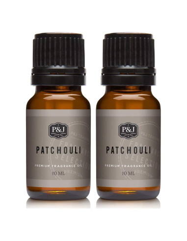 Aceite Aromático de Pachulí P&J Trading 10ml 2pk - Velas y Jabones