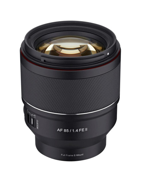 Lente Rokinon AF 85mm f/1.4 II para Sony E - Ligera y Compacta Lente Rokinon AF 85mm f/1.4 II para Sony E - Ligera y Compacta