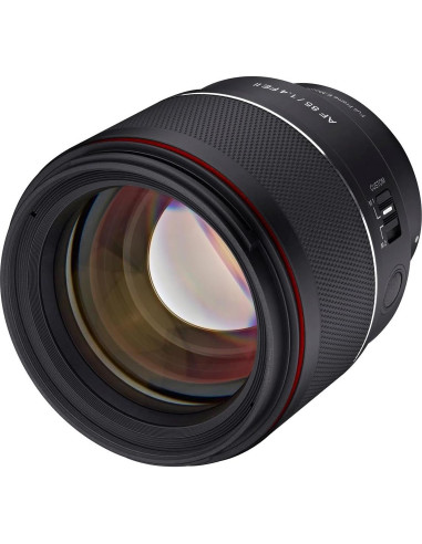 Lente Rokinon AF 85mm f/1.4 II para Sony E - Ligera y Compacta