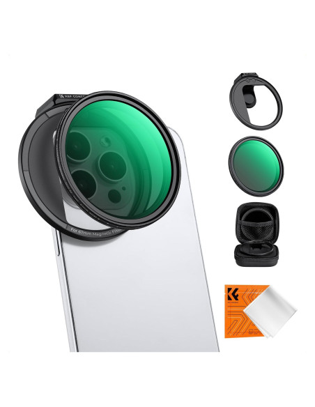 Filtro ND2-32 Magnético K&F Concept 67mm para Teléfono Filtro ND2-32 Magnético K&F Concept 67mm para Teléfono