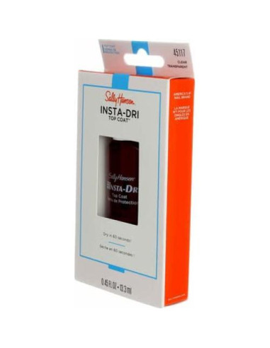 Sally Hansen Insta-Dri Topcoat Claro 2 Piezas 13.3ml