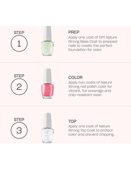 Esmalte de Uñas Vegano OPI Nature Strong 3 Pasos - Emflowered Esmalte de Uñas Vegano OPI Nature Strong 3 Pasos - Emflowered