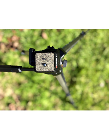 Placa de liberación rápida DaVoice QB-6E 42mm para trípodes