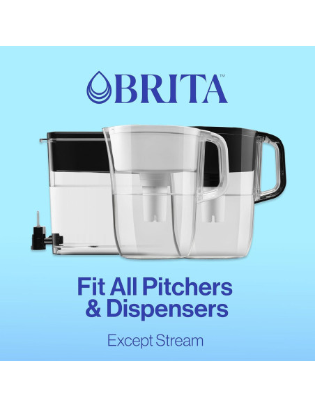 Filtro de Agua Brita Plus 4 Piezas, Reduce 2X Contaminantes Filtro de Agua Brita Plus 4 Piezas, Reduce 2X Contaminantes