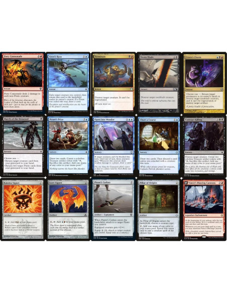 Mazo Comandante Pirata Rojo/Azul/Negro - MTG - 100 Cartas Mazo Comandante Pirata Rojo/Azul/Negro - MTG - 100 Cartas