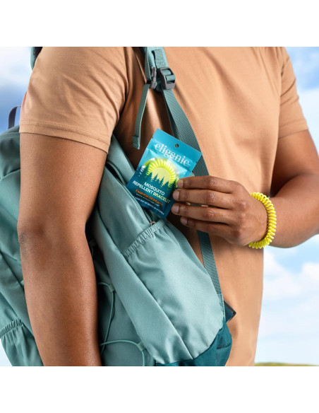 Cliganic Paquete de 10 Pulseras Repelentes Sin DEET Cliganic Paquete de 10 Pulseras Repelentes Sin DEET