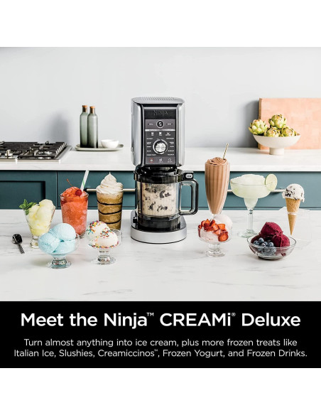 Fabricante de Helados Ninja NC501HRD 11 en 1 Rojo Cereza Fabricante de Helados Ninja NC501HRD 11 en 1 Rojo Cereza
