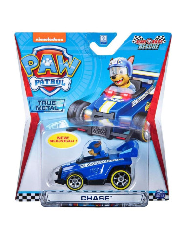 Coche Diecast Paw Patrol Chase Rescate 1:55 Escala