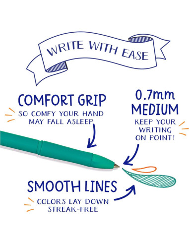 Bolígrafos de Gel Lavables Crayola Take Note 14 Colores