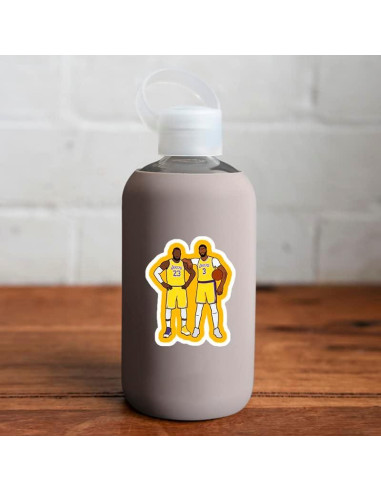 33 Calcomanías de Los Ángeles Lakers PVC Impermeables