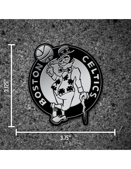 Emblema de Auto Boston Celtics Rico Industries 3D 12,7 cm Emblema de Auto Boston Celtics Rico Industries 3D 12,7 cm