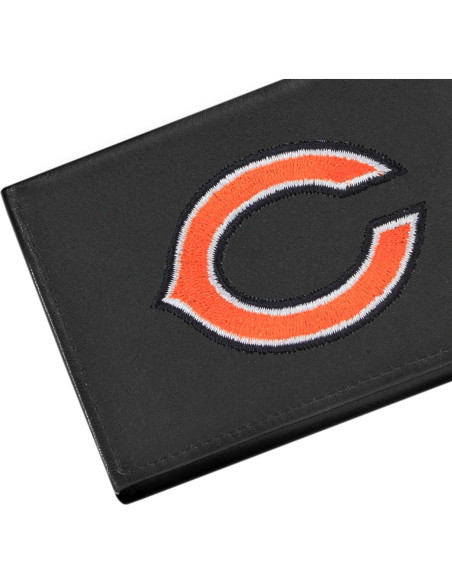 Cartera Trifold de Cuero Genuino Rico Industries NBA Chicago Bulls Cartera Trifold de Cuero Genuino Rico Industries NBA Chicago Bulls