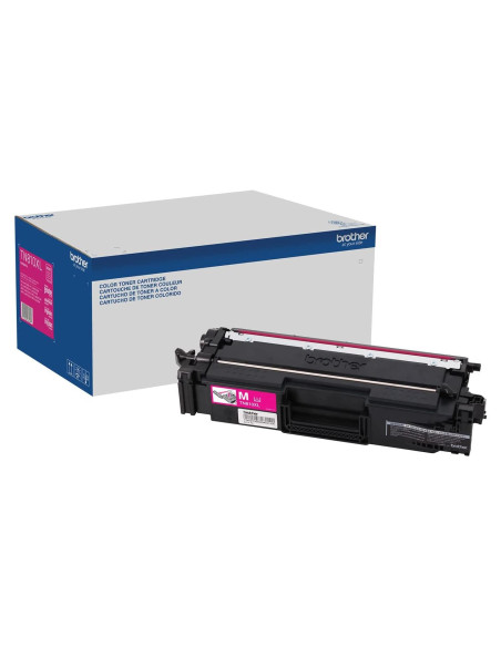 Cartucho de Tóner Magenta Brother TN810XLM Alta Capacidad 9000 Páginas Cartucho de Tóner Magenta Brother TN810XLM Alta Capacidad 9000 Páginas