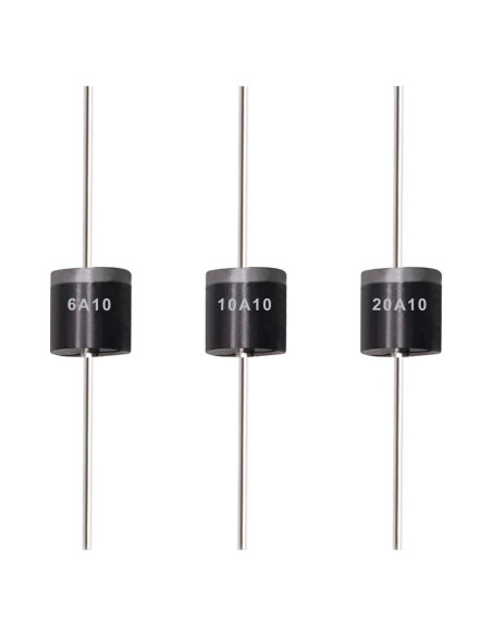 Kit de Diodos Rectificadores Tnisesm 6A10 10A10 20A10 1000V Kit de Diodos Rectificadores Tnisesm 6A10 10A10 20A10 1000V