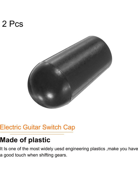 Tapa de Brazo de Trémolo para Guitarra Eléctrica LP MECCANIXITY - 2 Piezas Tapa de Brazo de Trémolo para Guitarra Eléctrica LP MECCANIXITY - 2 Piezas