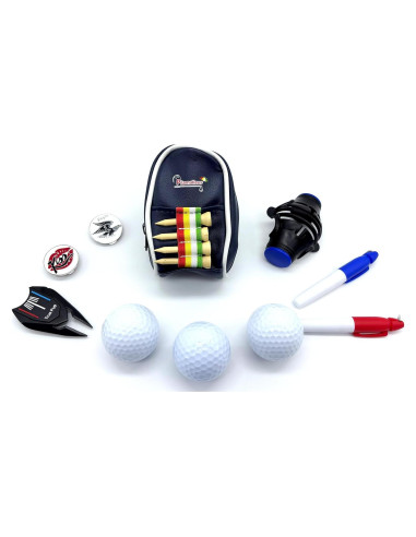 Kit de Accesorios de Golf Wild Lily 14PCS para Hombres y Mujeres
