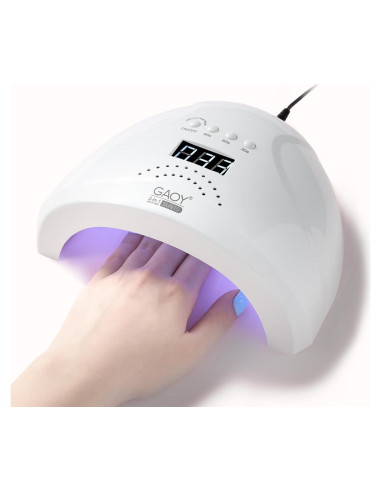 Lámpara de Uñas UV LED GAOY L011 con Pantalla LCD