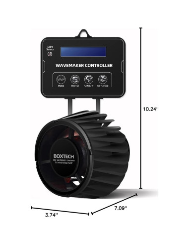 Creador de Olas UPETTOOLS 20W 3400 GPH para Acuario 60-120 Gal