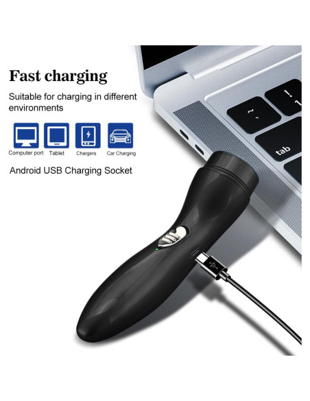 Mini Afeitadora Eléctrica Inalámbrica QKDS USB Portátil Mini Afeitadora Eléctrica Inalámbrica QKDS USB Portátil