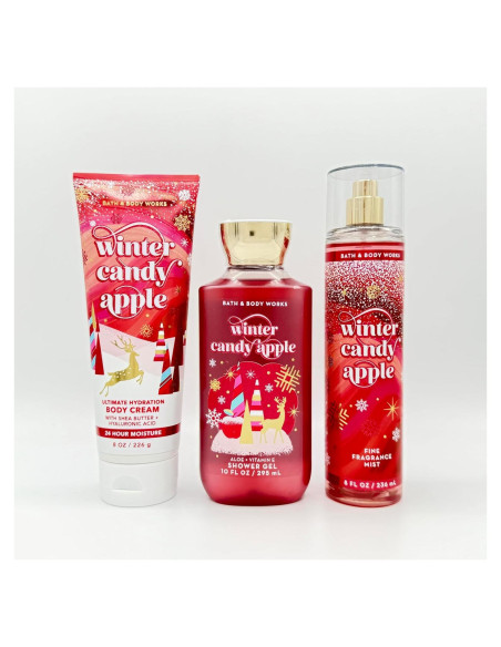 Conjunto de Baño y Cuerpo Bath & Body Works 3 Piezas Manzana Conjunto de Baño y Cuerpo Bath & Body Works 3 Piezas Manzana