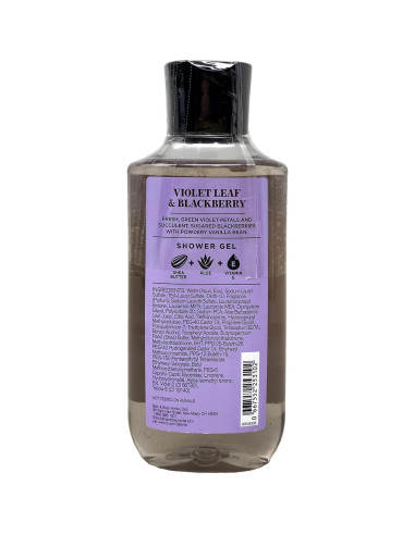 Conjunto de Regalo Bath & Body Works Hoja de Violeta y Mora