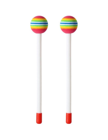 Tambor de Piso para Niños 20 cm - Instrumento Musical Montessori
